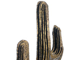 Brutalist Torch-Cut Cactus Sculpture