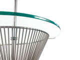 Platner Style Wire Lamp Table by Laurel Lamp Co.