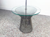 Platner Style Wire Lamp Table by Laurel Lamp Co.