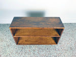 Rustic Heart Pine Storage Console