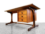 Vintage Brazilian Rosewood Desk - Mid Century Modern