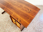 Vintage Brazilian Rosewood Desk - Mid Century Modern