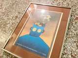 Jean Michel Folon Vintage Lithograph