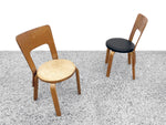 Alvar Aalto Model 66 Chairs by Finmar - a Pair