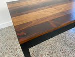 Milo Baughman Mixed Woods Dining Table for Directional