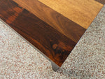 Milo Baughman Mixed Woods Dining Table for Directional