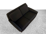 Folke Ohlsson for DUX Two-Seat Sofa - Original Black Wool Upholstery