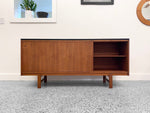 Mid Century Danish Modern Teak Credenza