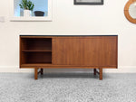 Mid Century Danish Modern Teak Credenza