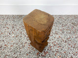 Hand Carved 12" Hawaiian Tiki Statue