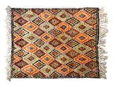 Vintage 5x7 Morrocan Wool Shag Rug - Hand Knotted