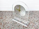 Mid Century Modern  Lucite Clock