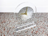 Mid Century Modern  Lucite Clock