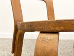 Alvar Aalto Model 66 Chairs by Finmar - a Pair