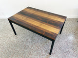 Milo Baughman Mixed Woods Dining Table for Directional