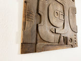 Hand Carved Wooden Wall Sculpture by Nerone Ceccarelli and Giovanni Patuzzi for Gruppo NP2