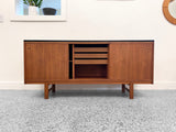 Mid Century Danish Modern Teak Credenza