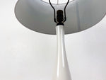 Atomic Mid Century Modern Ceramic Table Lamp with Tripod Base