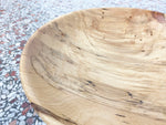 Studio Crafted Spalted Maple Wood Bowl - Hand Turned