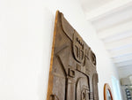 Hand Carved Wooden Wall Sculpture by Nerone Ceccarelli and Giovanni Patuzzi for Gruppo NP2