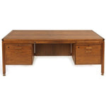 Jens Risom Walnut  Executive Desk