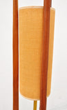 Sculptural Teak Table Lamp by Modeline