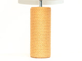 Rope Table Lamp in the Style of Adrien Audoux and Frida Minet - Mid Century Modern