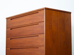 Nils Jonsson Danish Teak Highboy Dresser for HJN Møbler