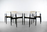 Set of Four Dining Chairs by Seymour Weiner for Kodawood
