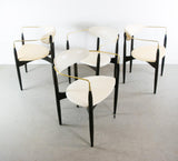Set of Four Dining Chairs by Seymour Weiner for Kodawood